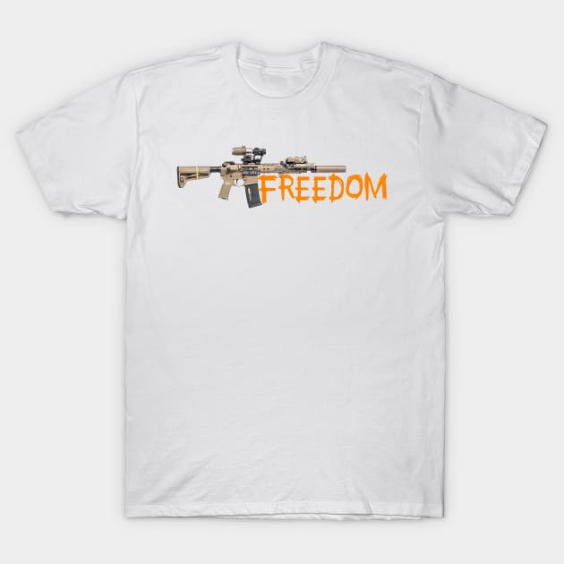 Freedom T-Shirt by Aim For The Face